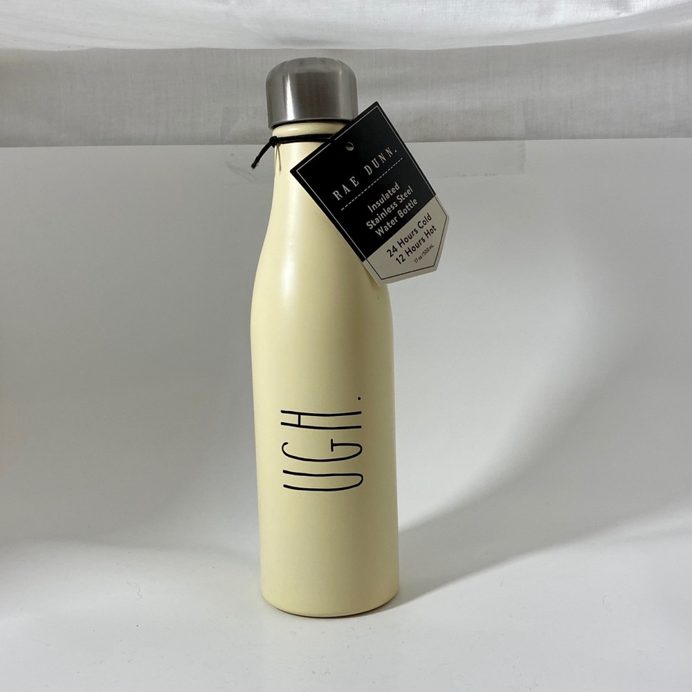 Rae Dunn insulated stainless steel water bottle